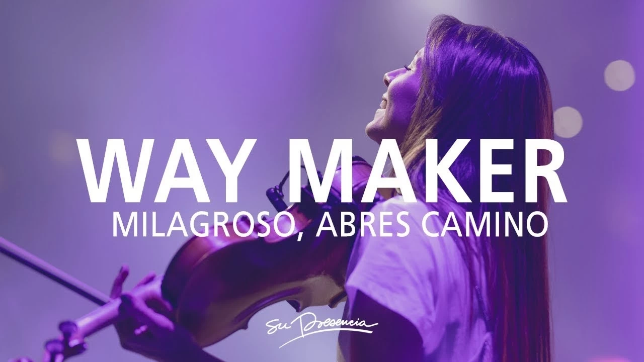 Milagroso, Abres Camino / Aquí Estás  (Way Maker -Sinach) – Español | Música Cristiana